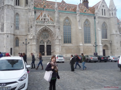 In front of Matthias Church Buda Castle District
