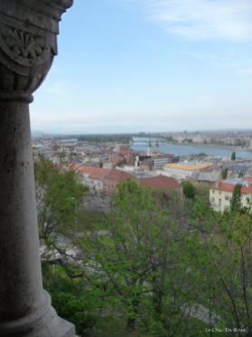 Peering out from the turrets and towers a good lookout point over the Danube