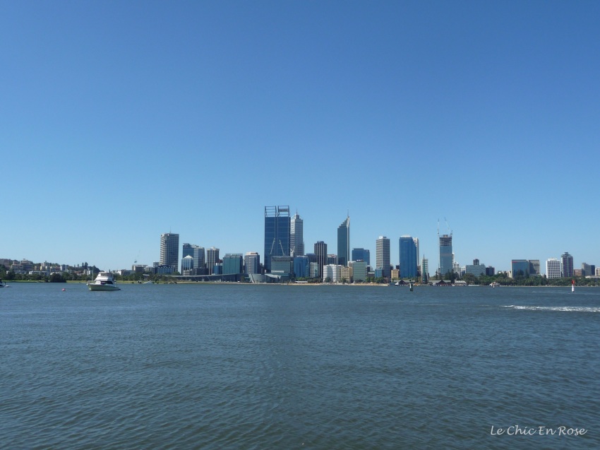 Perth city centre - view across the Swan River from the South Perth foreshore