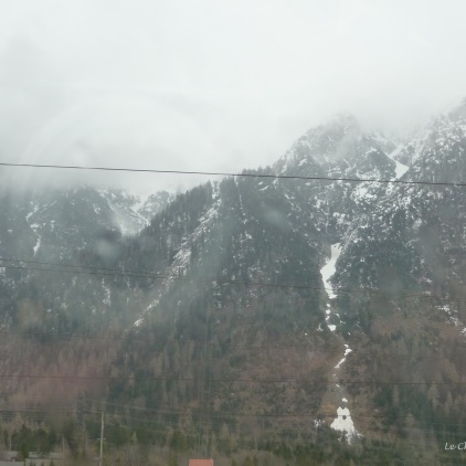 View from train en route from Mittenwald to Garmisch