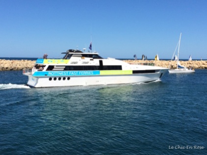 Ferry en route to Rottnest Island on Australia Day morning