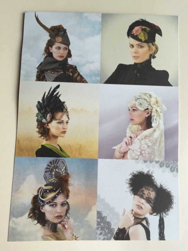 Some of the bespoke designs at Sara Tiara featured on their business flyer