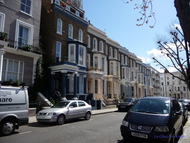 Row upon row of immaculate terraced buildings
