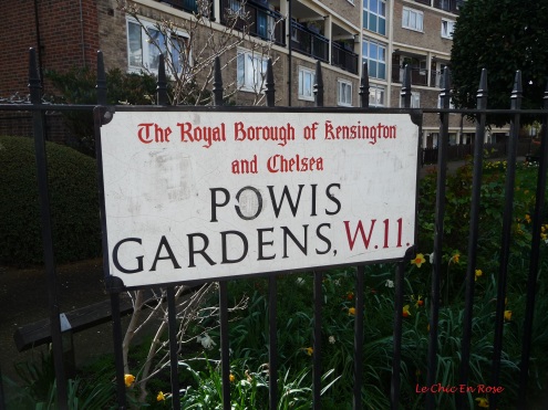 You're in the Royal Borough Of Kensington and Chelsea in this part of London