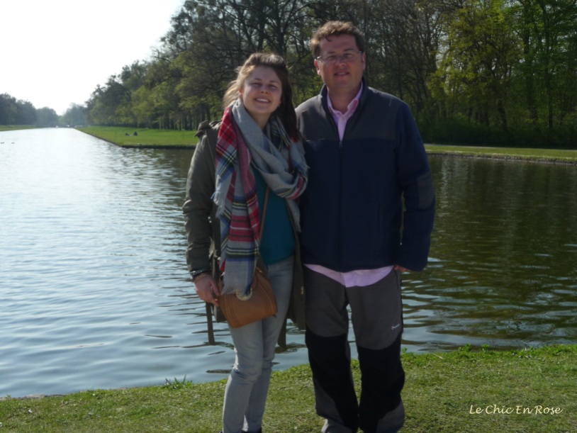Monsieur Le Chic and Mlle in the Nymphenburg Park
