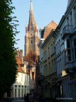 Narrow streets and church spires