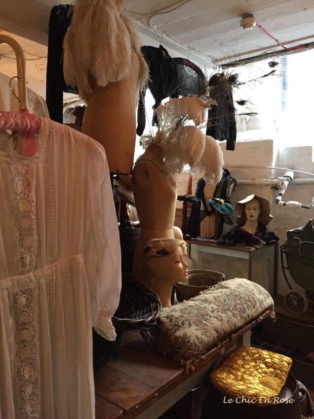 Some of the finds in the old vintage emporium at 14 Bacon Street