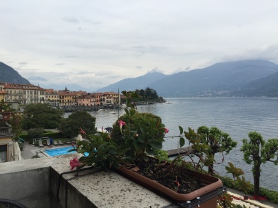 Lake Como View From Our Balcony At The Grand Hotel Menaggio