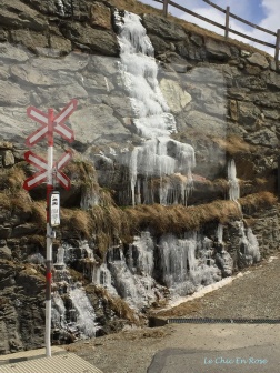 Icicles By The Railway Tracks