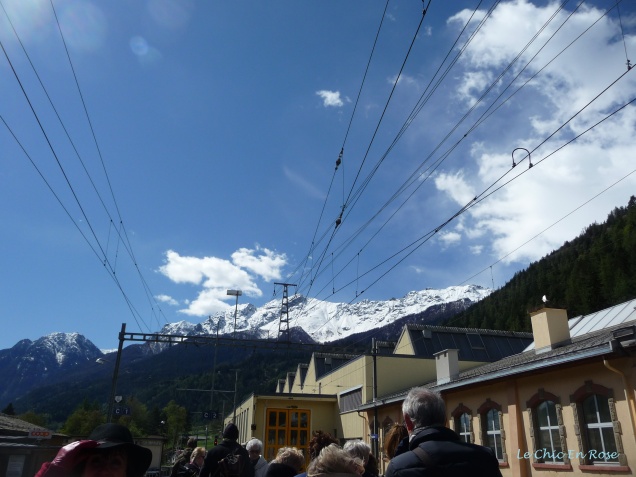 Blue Skies And Mountains At Poschiavo