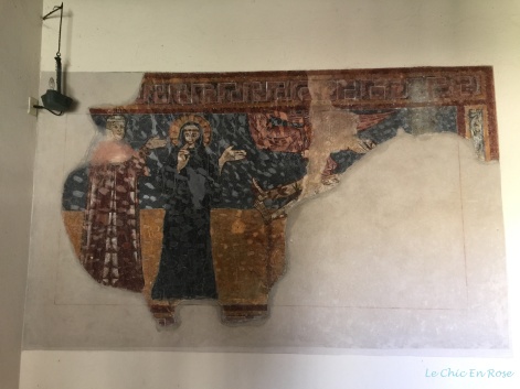 Frescoes At Piona Abbey Cloisters
