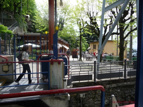 Brunate At The Top Of The Funicular Ride