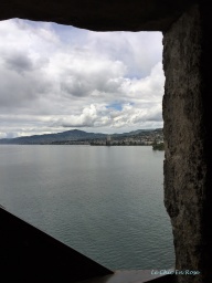 Lake Geneva from Chateau de Chillon