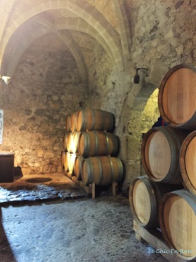 Wine Barrels - Chateau Basement