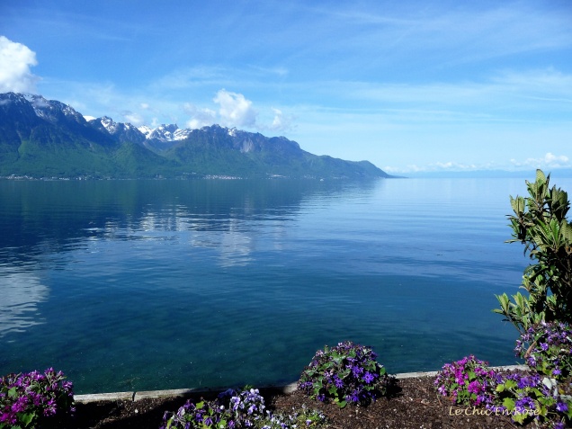 By the lake Montreux