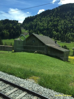 Typical Swiss Farm